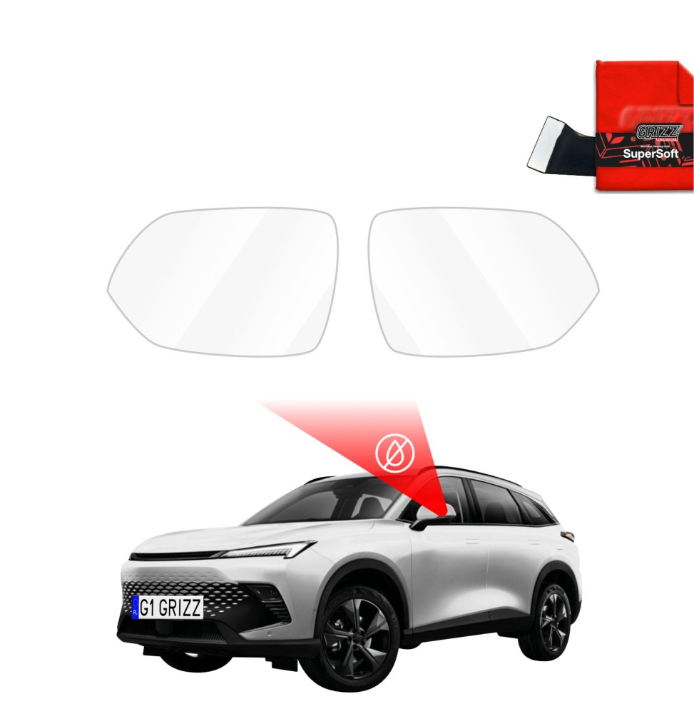 Folia przeciwdeszczowa na lusterka do BAIC BEIJING 5 (2023-2026)