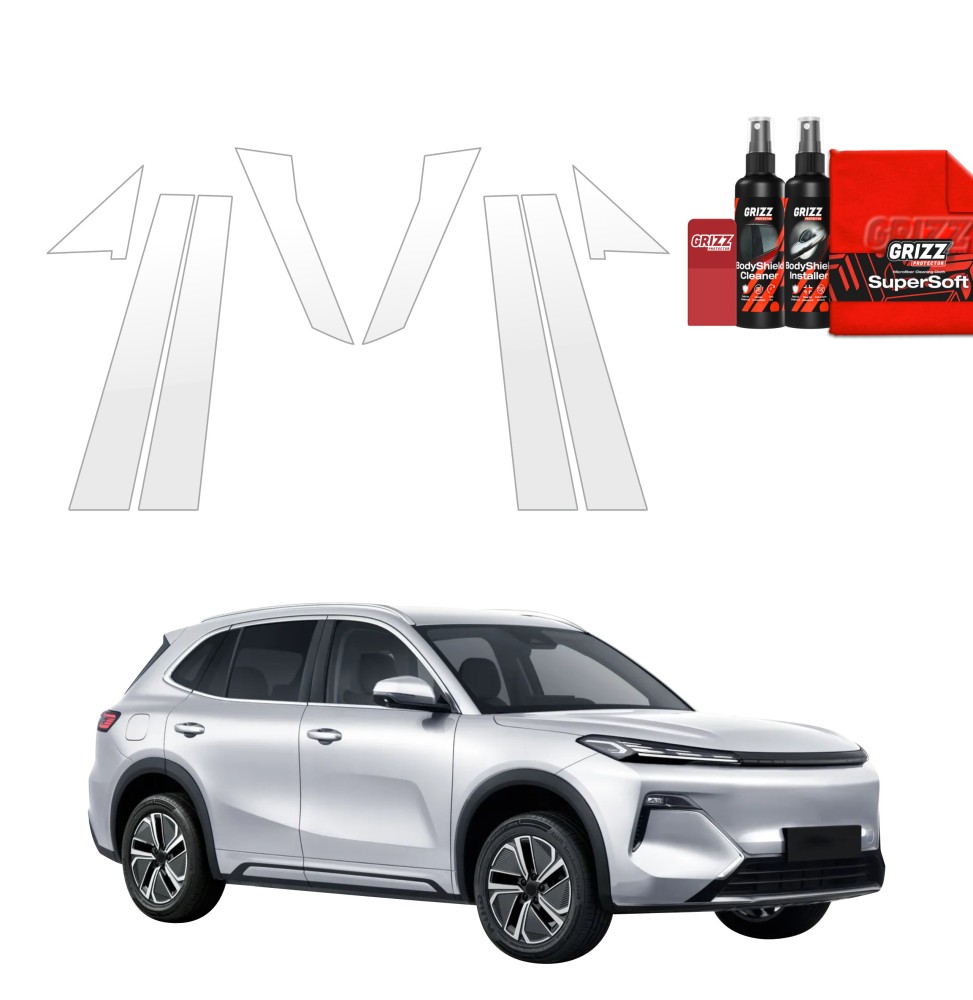 8w1 Folia ochronna na słupki do Geely Starray EM-i (2025-2026)