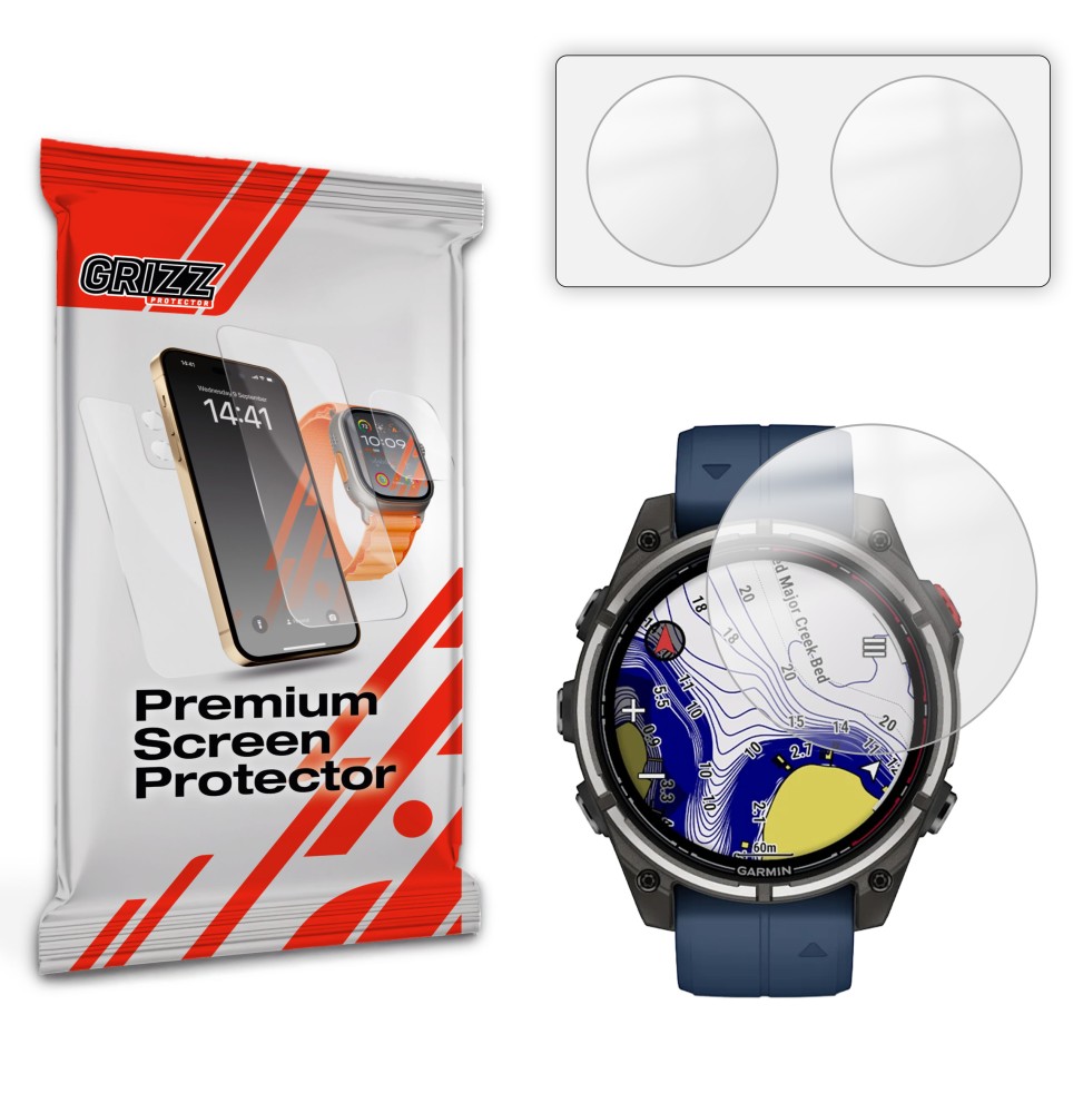 Folia antyodciskowa Grizz do Garmin quatix 8 Pro