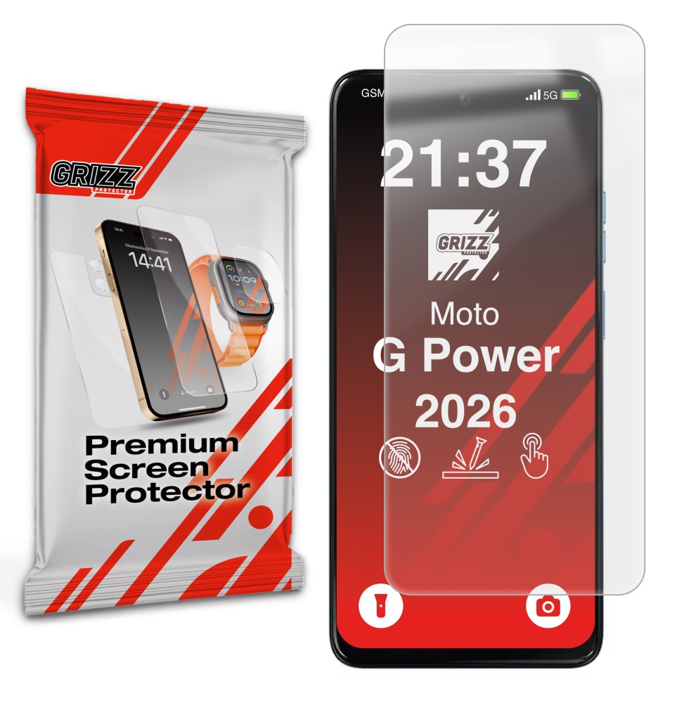 Folia antyodciskowa Grizz do Motorola Moto G Power 2026