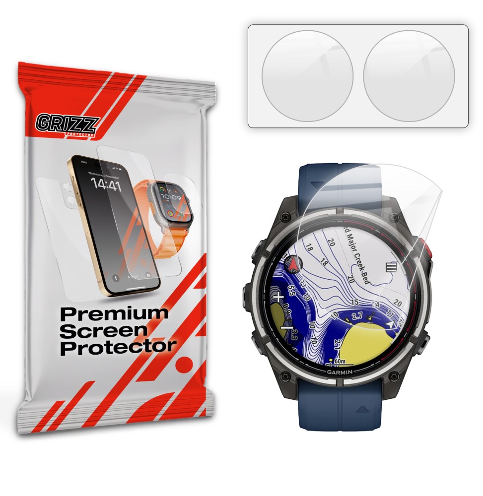 Folia ceramiczna Grizz do Garmin quatix 8 Pro