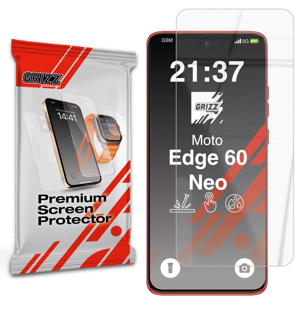 Szkło hybrydowe Grizz do Motorola Edge 60 Neo