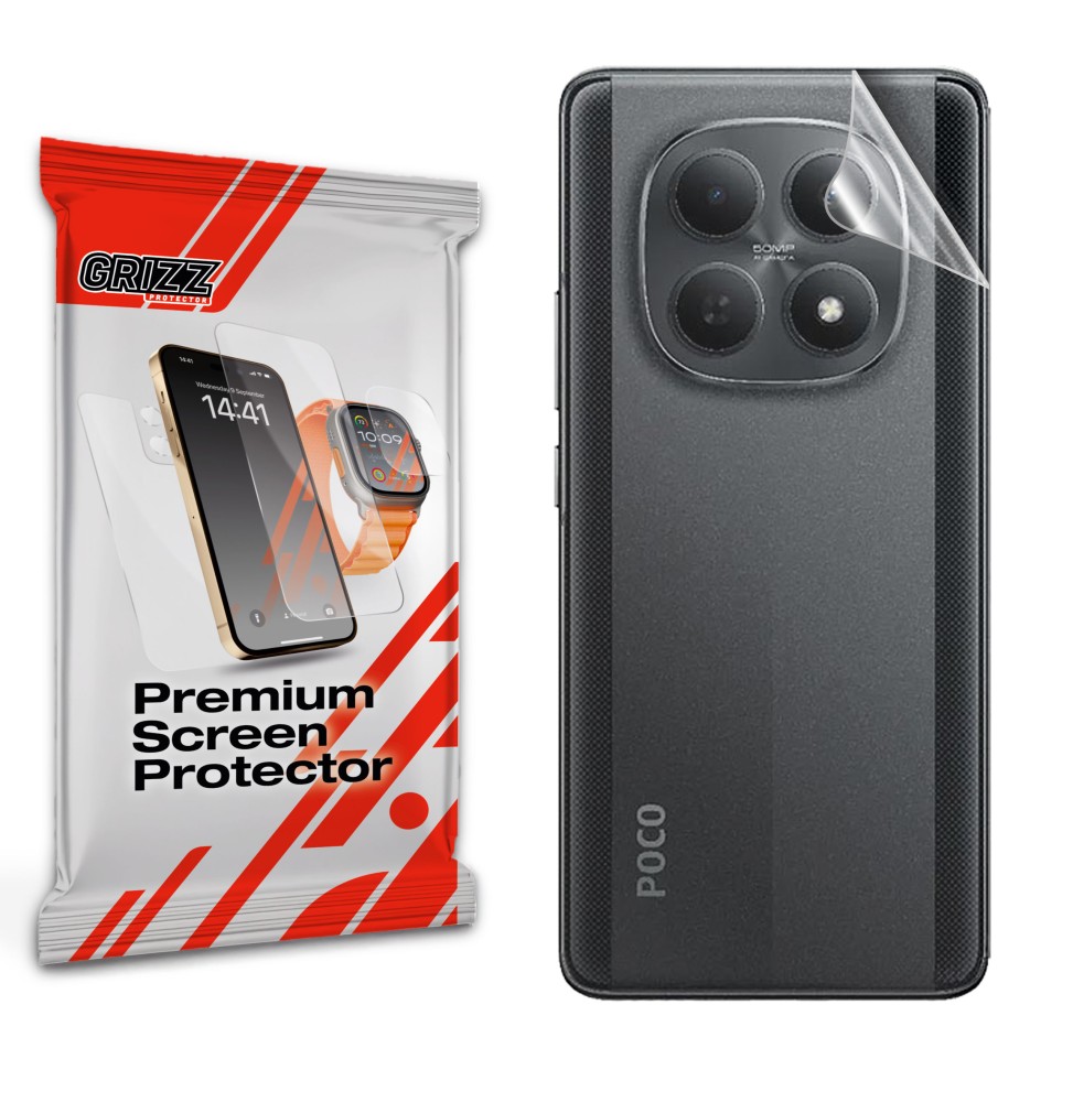 Folia na tył Grizz do Xiaomi POCO M8