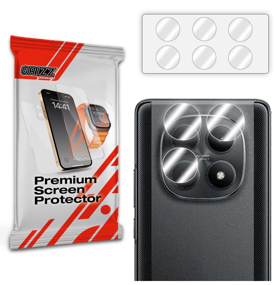 Szkło na aparat Grizz do Xiaomi POCO M8