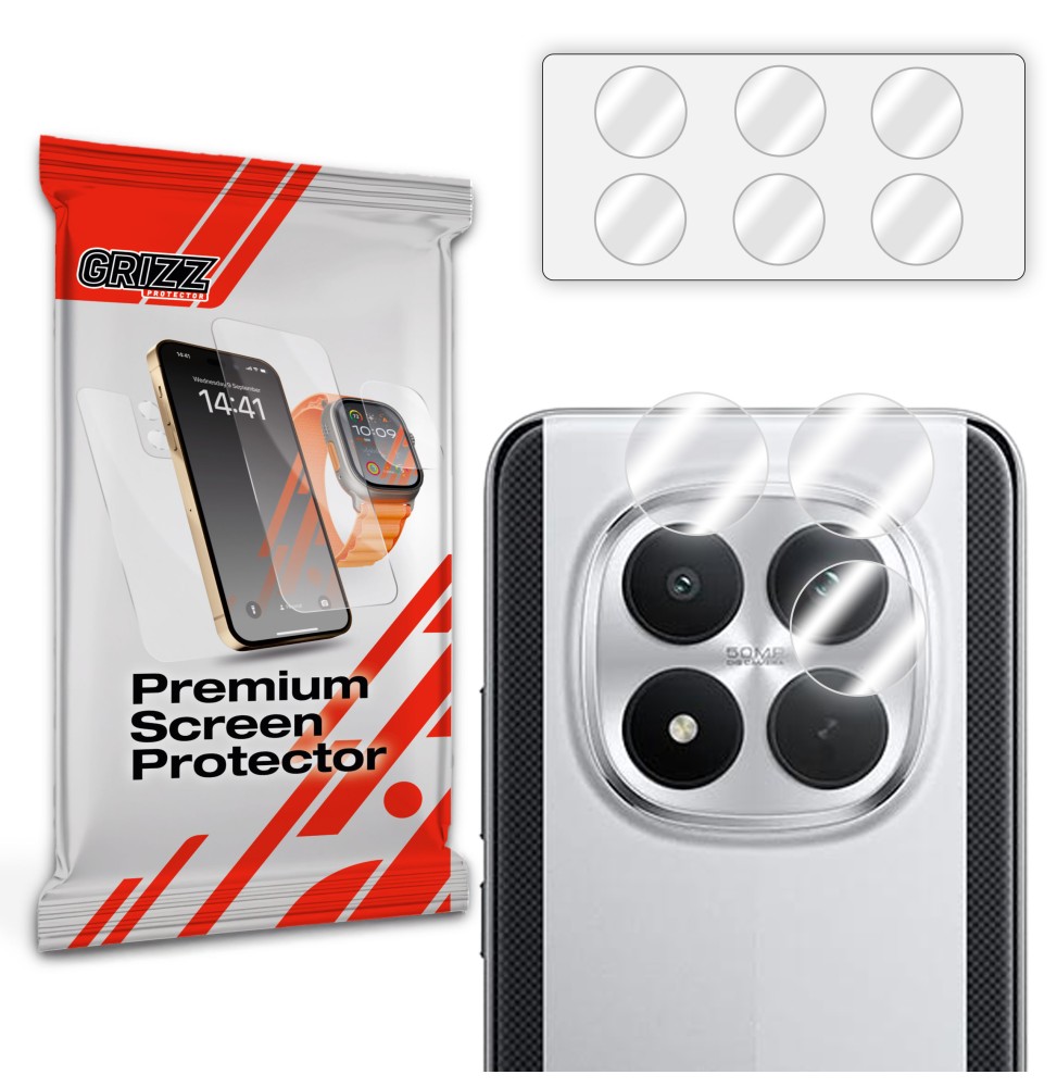 Szkło na aparat Grizz do Xiaomi POCO M8 Pro