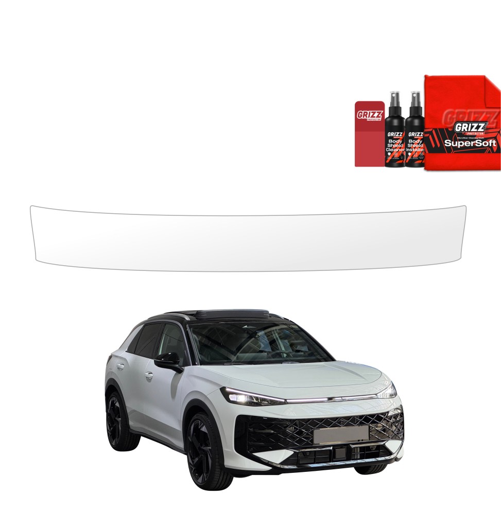 Folia ochronna na próg bagażnika do Volkswagen T-Roc (2025-2026)