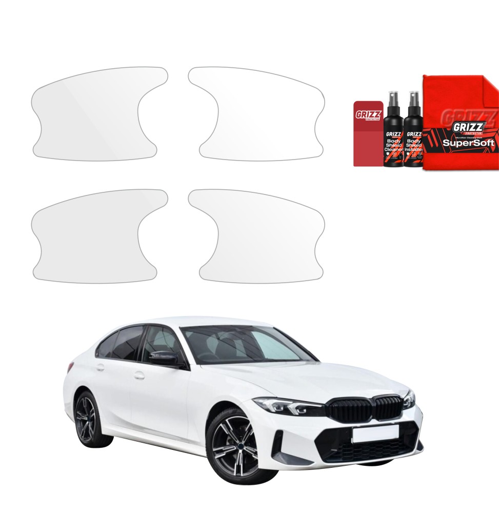 4w1 Folia ochronna pod klamki do BMW 3 G20 Sedan (2022-2026)