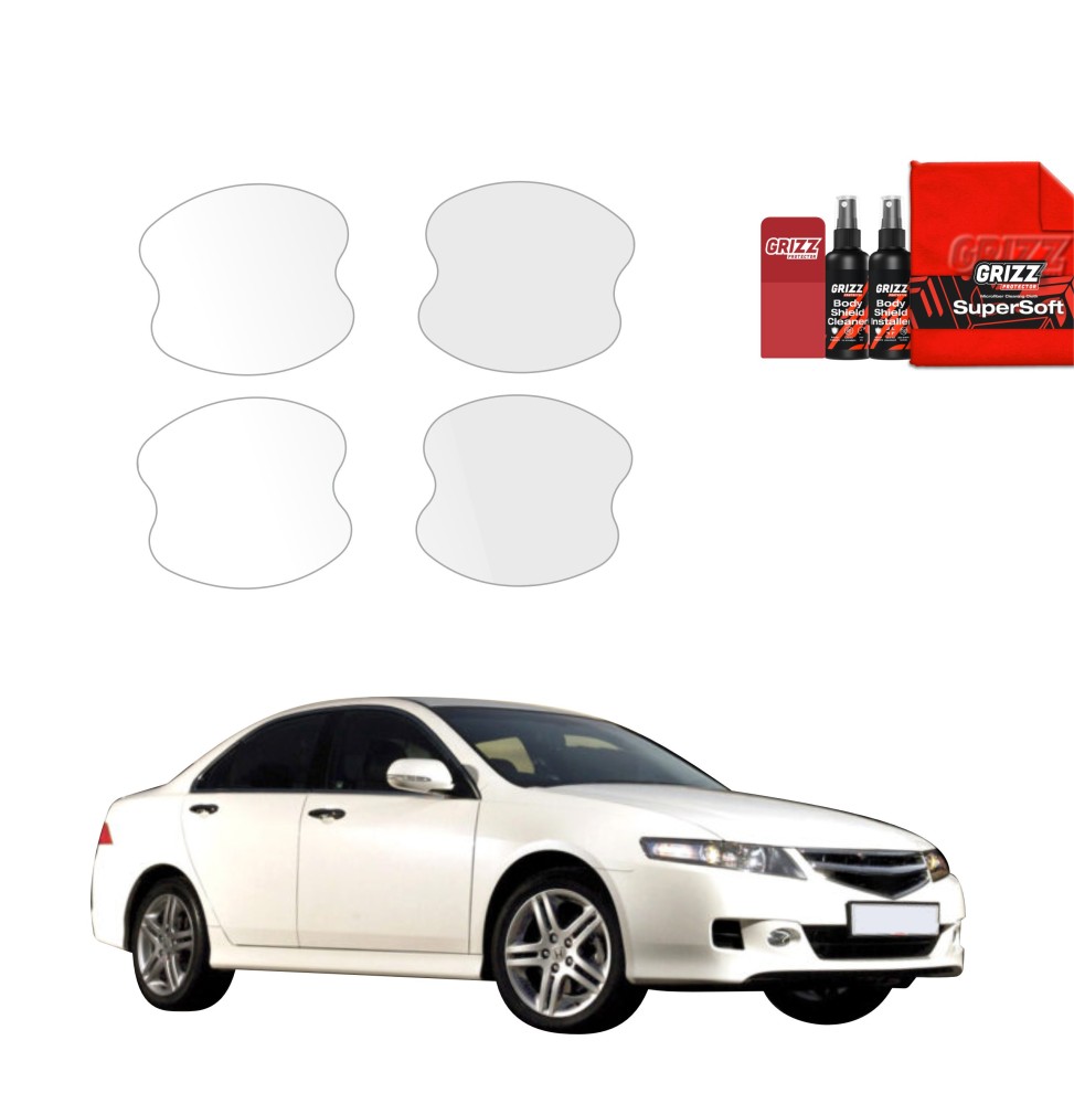 4w1 Folia ochronna pod klamki do Honda Accord 7 Facelift (2005-2007)