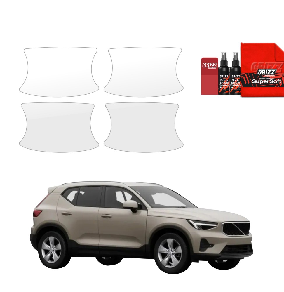 4w1 Folia ochronna pod klamki do Volvo XC40 (2022-2026)
