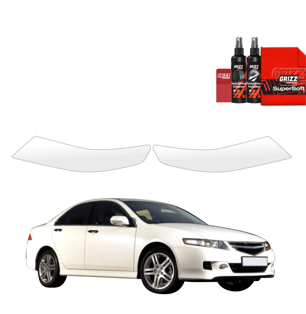 2w1 Folia ochronna na lampy do Honda Accord 7 Facelift (2005-2007)