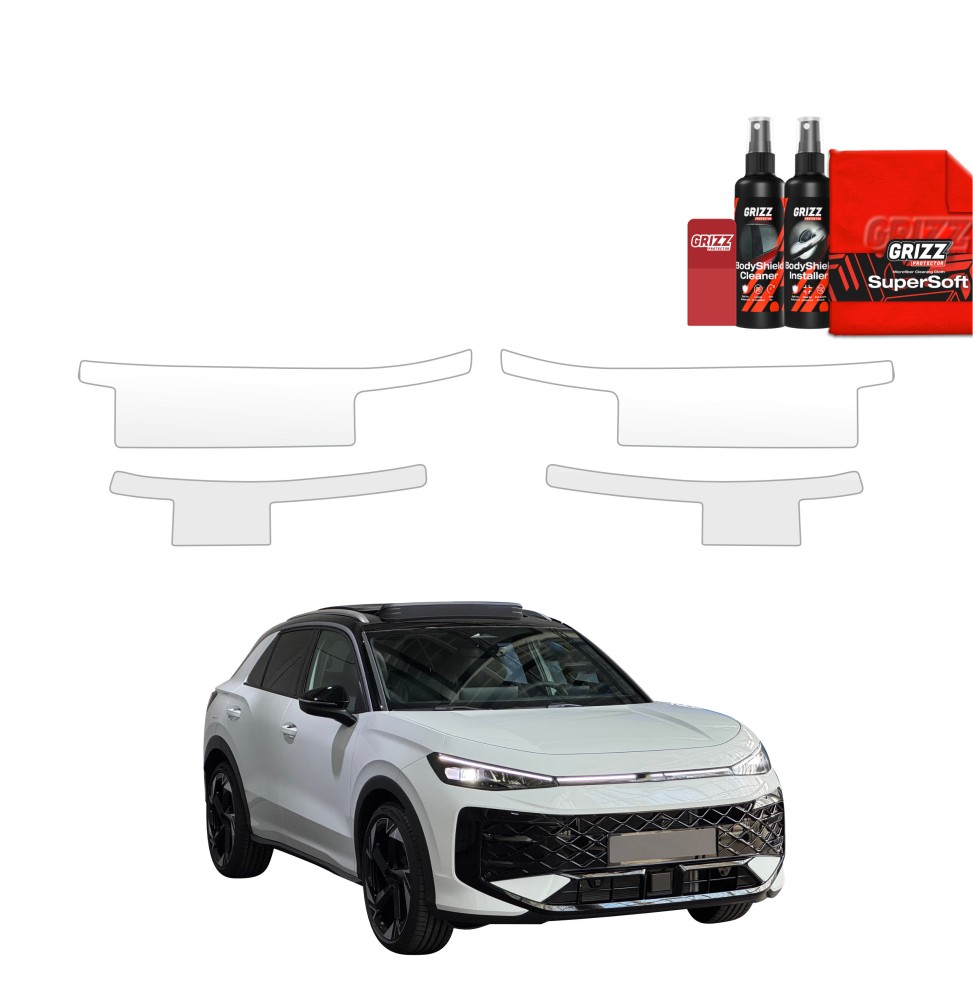 4w1 Folia ochronna na progi do Volkswagen T-Roc (2025-2026)
