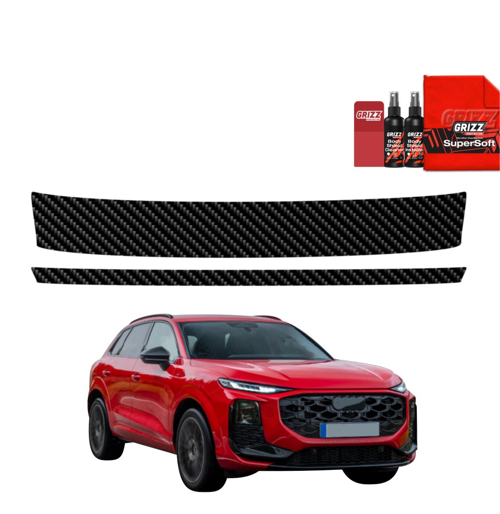 2w1 Folia karbonowa na próg bagażnika do Audi Q3 (2025-2026)