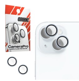 Szkło na aparat z ramką do Apple iPhone 15...