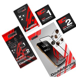 Szkło podwójnie hartowane 3D do Apple iPhone 17 Pro Max GRIZZ DoubleStrong