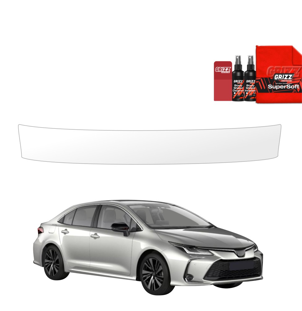 Folia ochronna na próg bagażnika do Toyota Corolla Sedan (2022-2026)