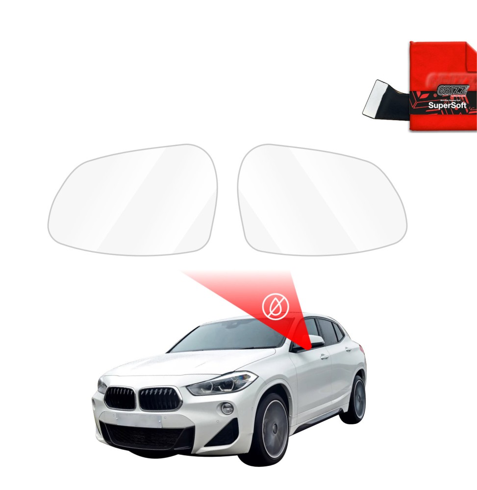 Folia przeciwdeszczowa na lusterka do BMW X2 (2017-2023)