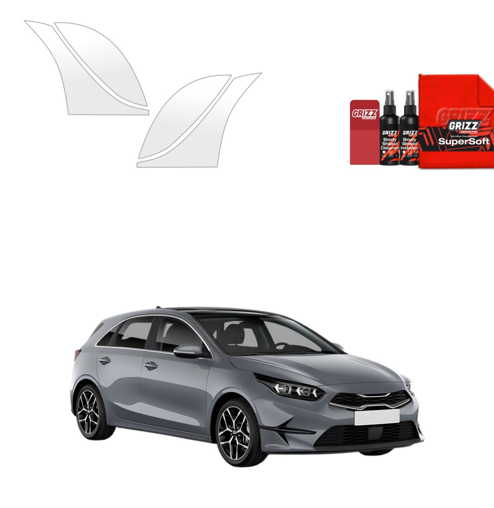 4w1 Folia ochronna na nadkola do Kia Ceed Hatchback (2021-2025)