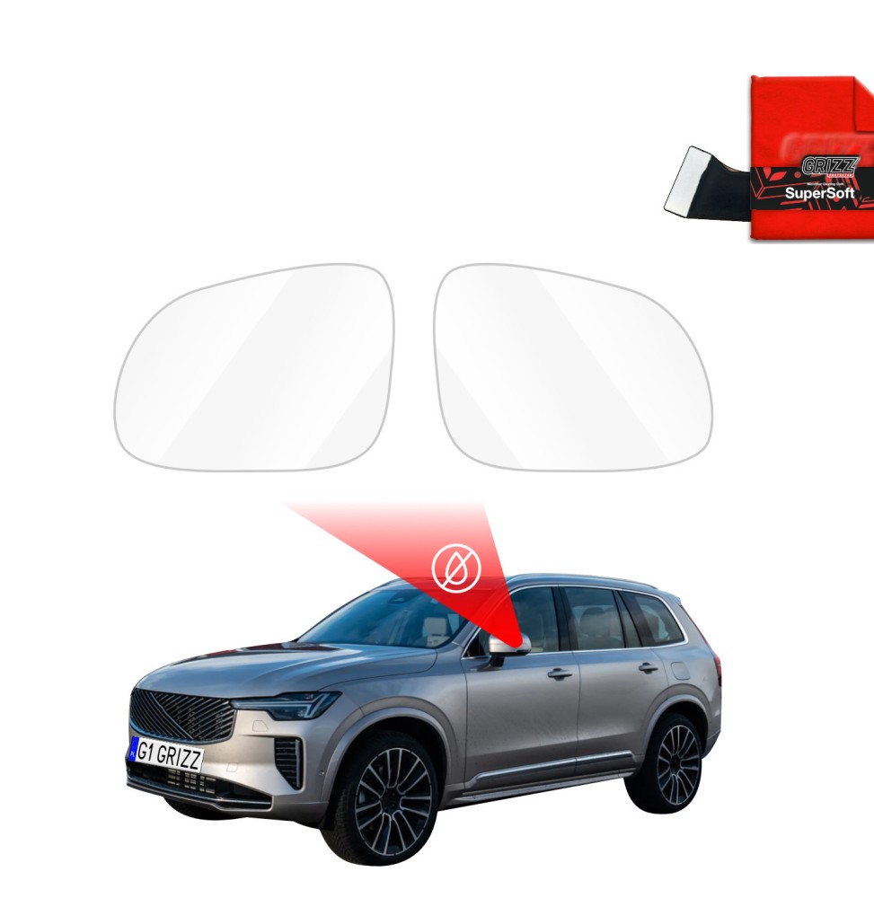 Folia przeciwdeszczowa na lusterka do Volvo XC90 (2026)