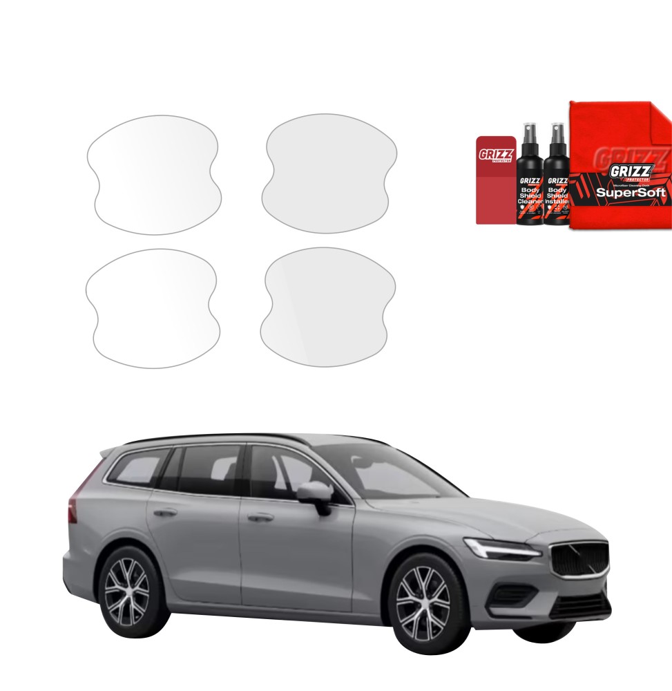 4w1 Folia ochronna pod klamki do Volvo V60 (2026)
