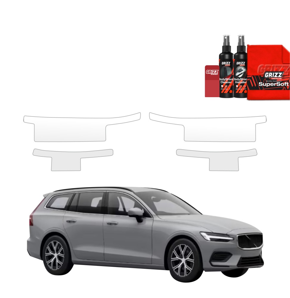 4w1 Folia ochronna na progi do Volvo V60 (2026)
