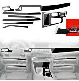 Folia do wnętrza BMW 5 F10 (2012-2017) GRIZZ...