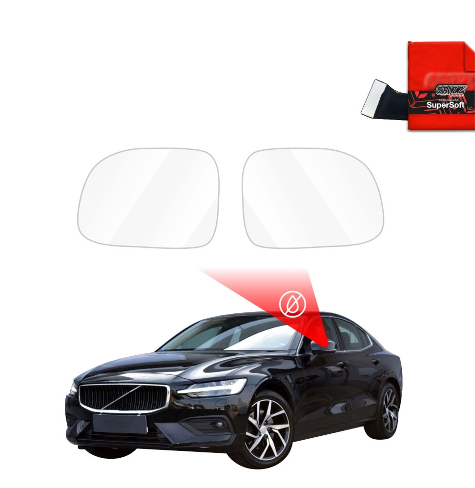 Folia przeciwdeszczowa na lusterka do Volvo S60 3 Sedan 4D (2018-2026)