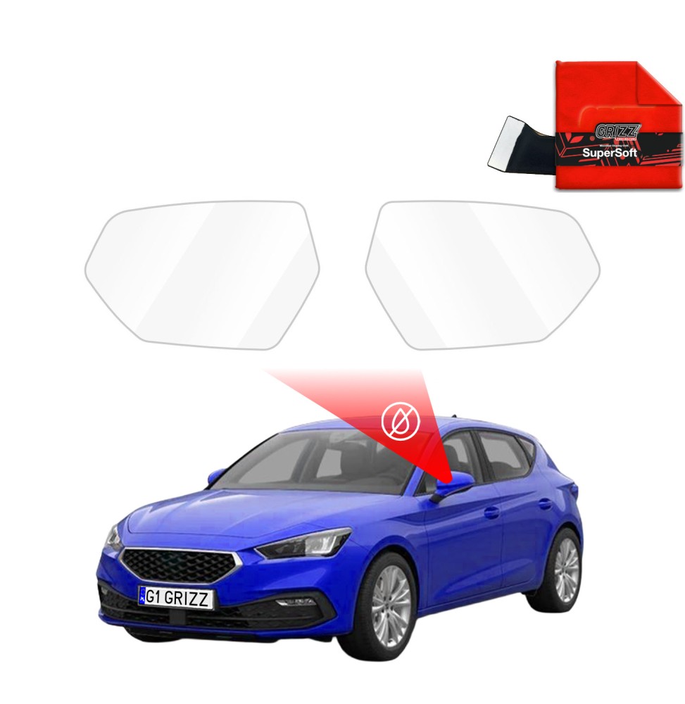 Folia przeciwdeszczowa na lusterka do Seat Leon (2022-2026)