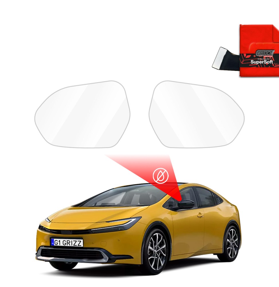 Folia przeciwdeszczowa na lusterka do Toyota Prius (2022-2026)