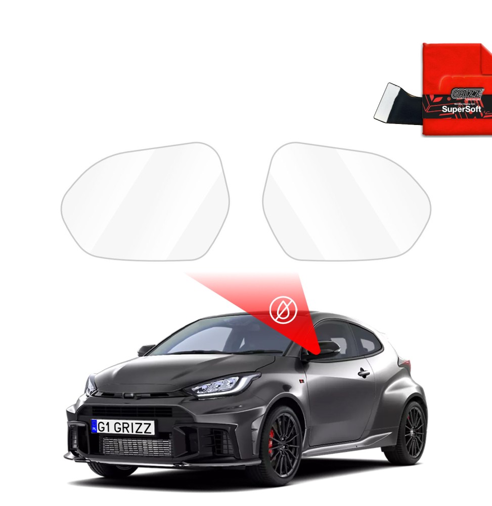 Folia przeciwdeszczowa na lusterka do Toyota Yaris GR (2020-2026)