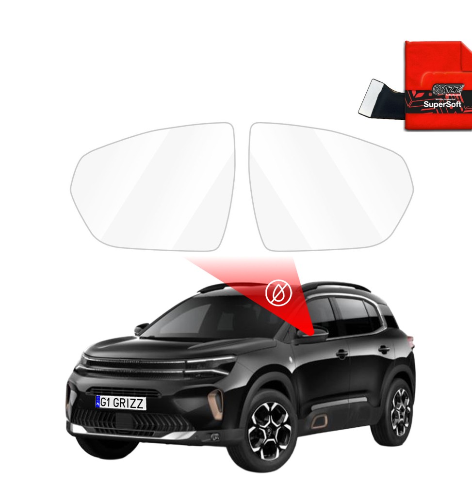 Folia przeciwdeszczowa na lusterka do Citroen C5 Aircross (2018-2026)