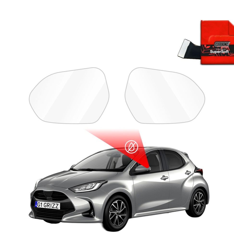 Folia przeciwdeszczowa na lusterka do Toyota Yaris 4 (2020-2026)