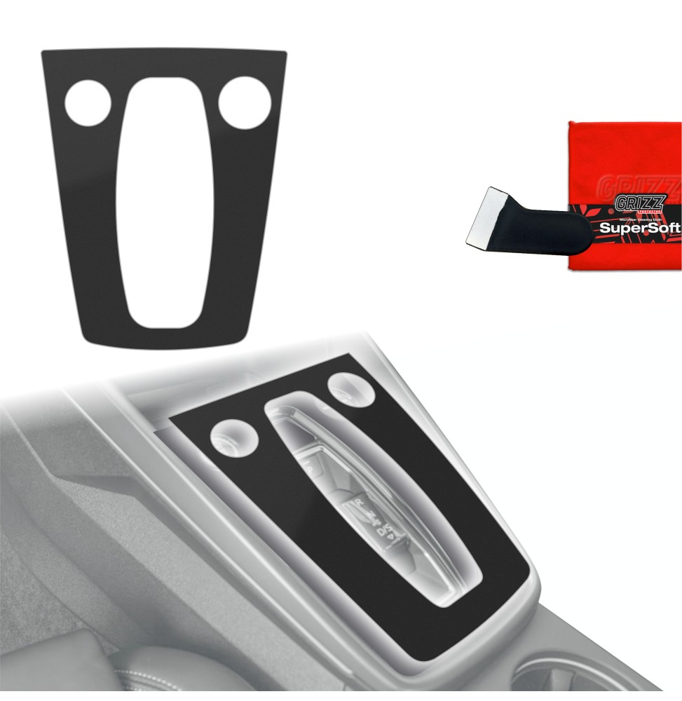 Folia do wnętrza Audi A3 8Y Facelift (2024-2026) GRIZZ Czarna Antyodciskowa