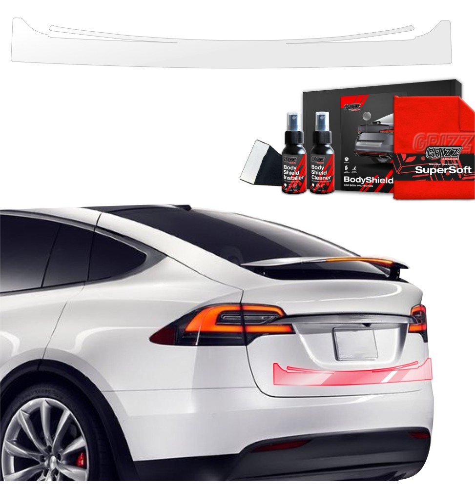 Folia ochronna na próg bagażnika do Tesla Model X (2021-2026)