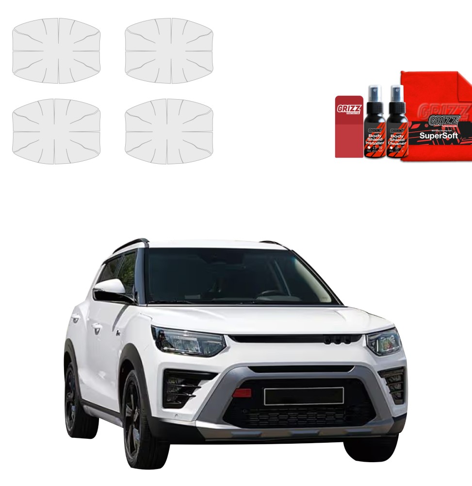 4w1 Folia ochronna pod klamki do SsangYong Tivoli (2023-2026)