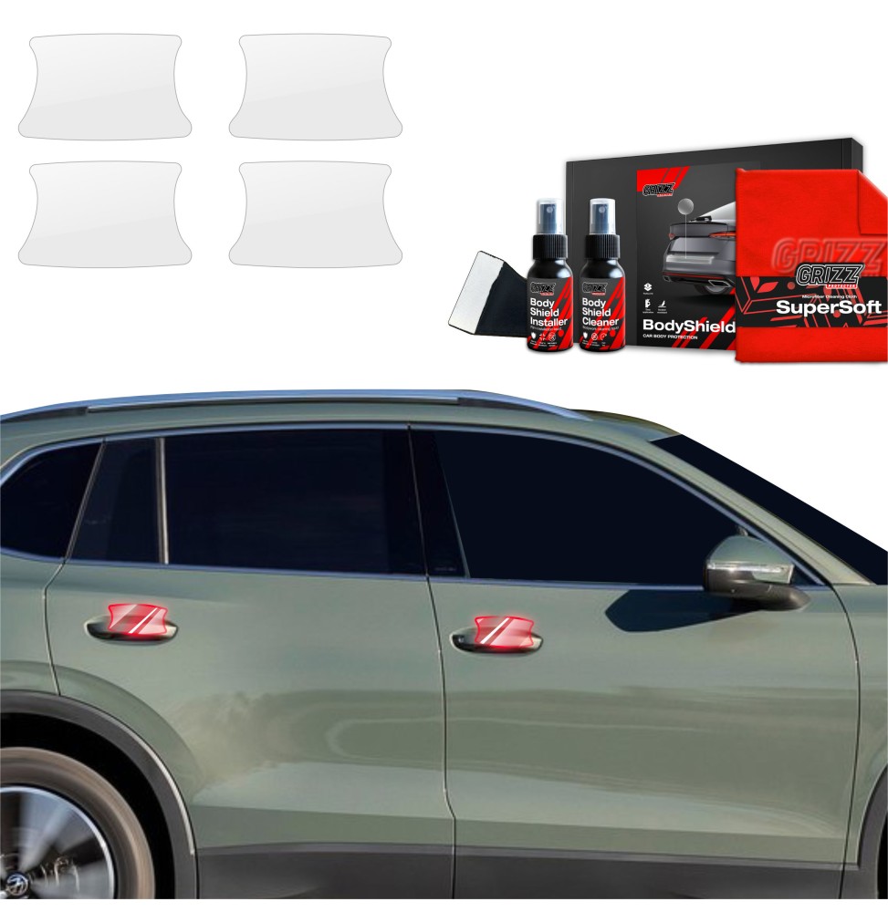 4w1 Folia ochronna pod klamki do Volkswagen VW Tiguan 3 (2024-2026)