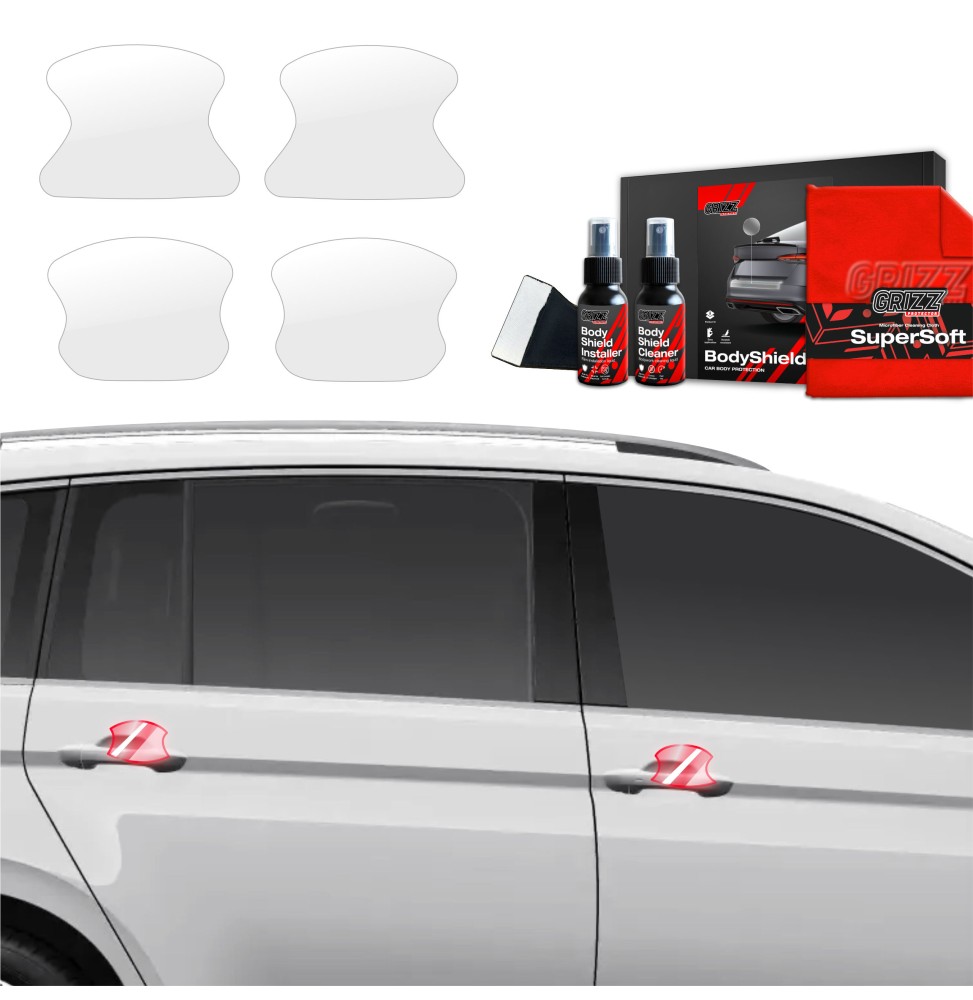 4w1 Folia ochronna pod klamki do Volkswagen VW Touran (2024-2026)