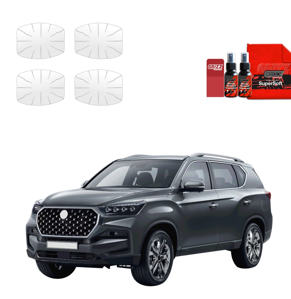 4w1 Folia ochronna pod klamki do SsangYong Rexton (2023-2026)