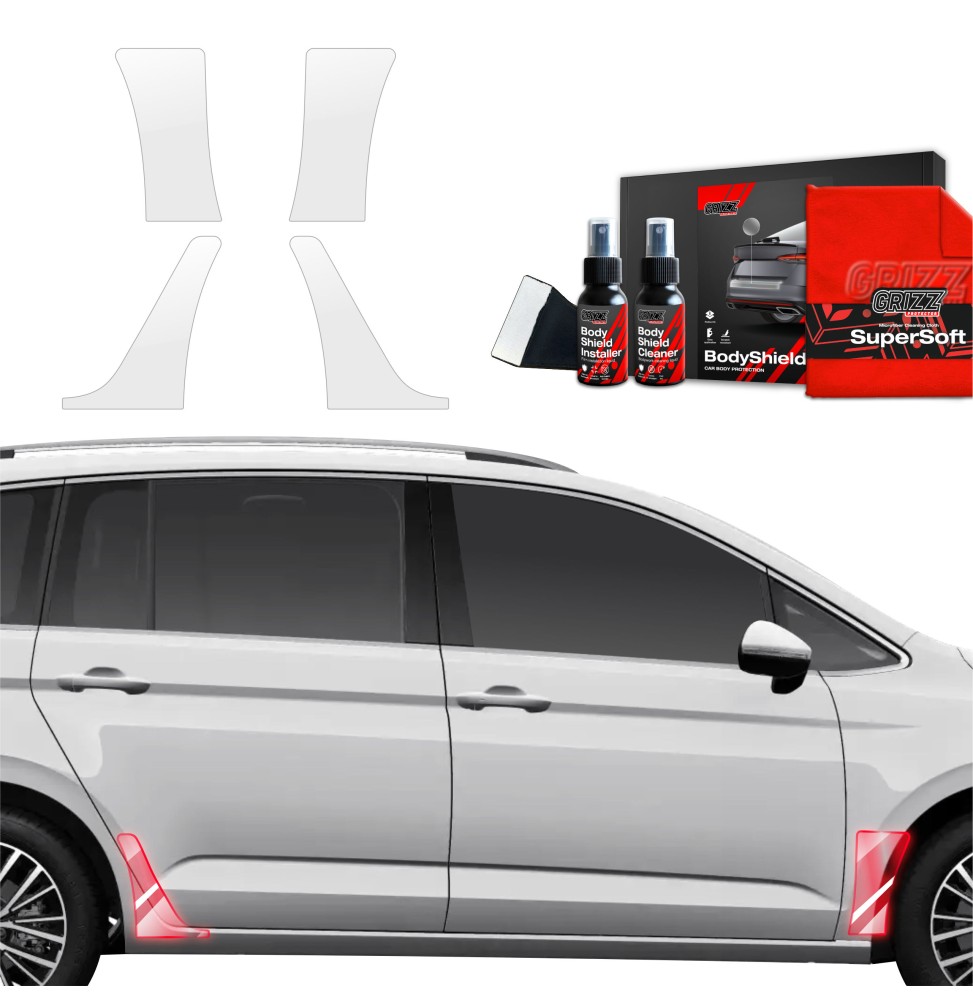 4w1 Folia ochronna na nadkola do Volkswagen VW Touran (2024-2026)