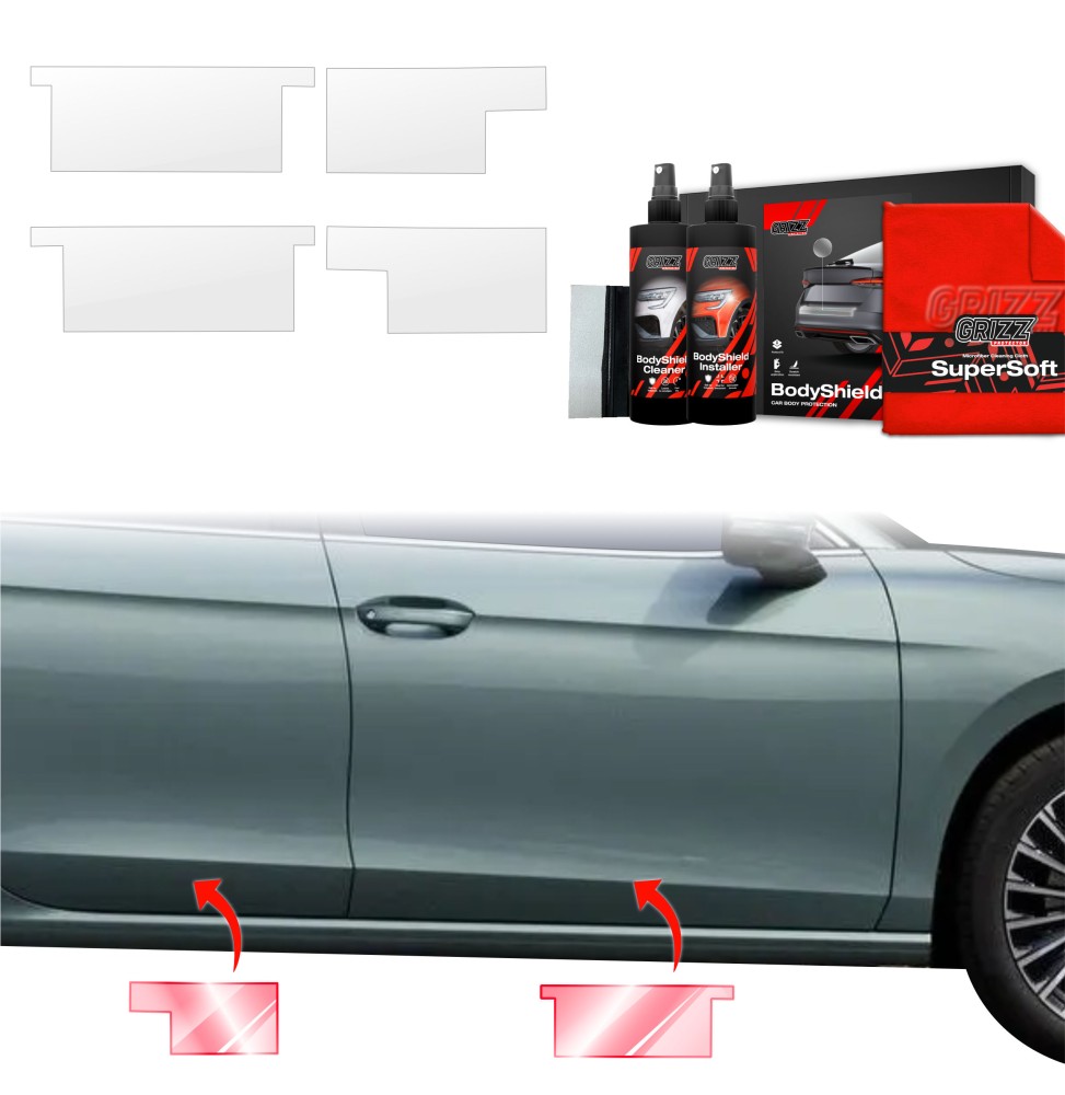 4w1 Folia ochronna na progi do Volkswagen VW Passat B9 (2024-2026)