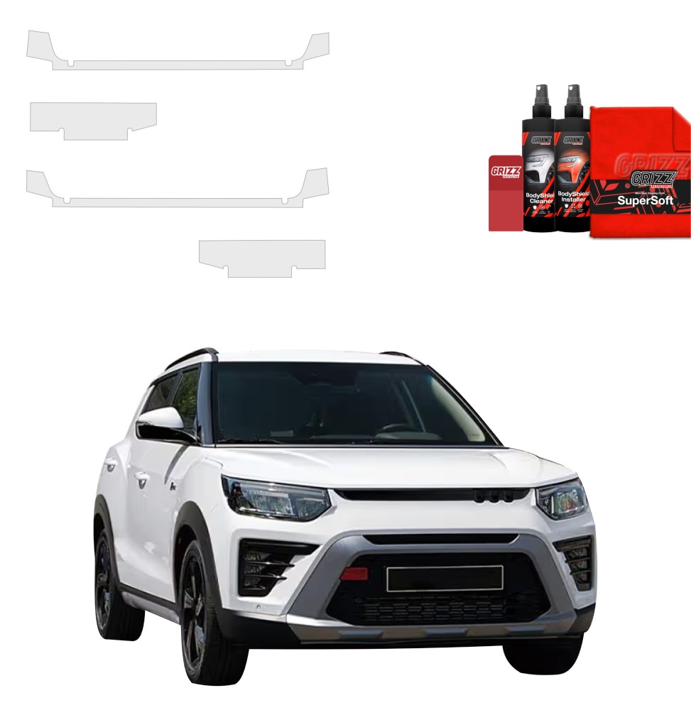 4w1 Folia ochronna na progi do SsangYong Tivoli (2023-2026)
