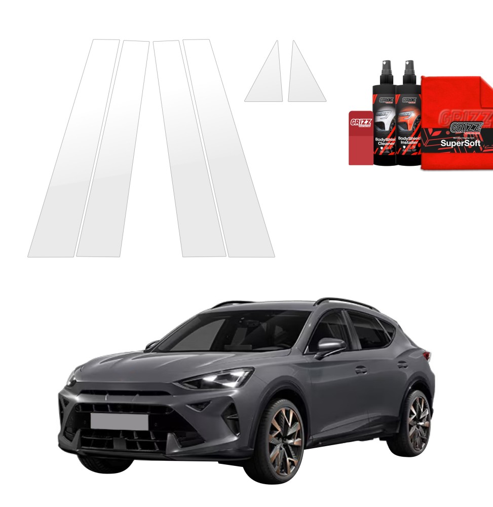 6w1 Folia ochronna na słupki do Cupra Formentor Facelift (2024-2026)