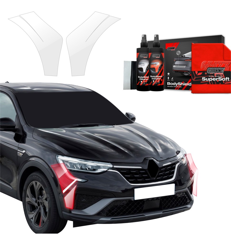 2w1 Folia ochronna na zderzak do Renault Arkana (2022-2026)