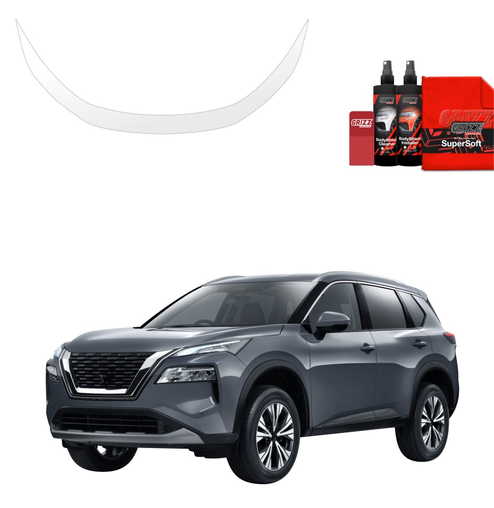 Folia ochronna na maskę do Nissan X-Trail Facelift (2024-2026)