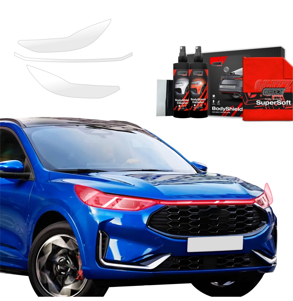 2w1 Folia ochronna na lampy do Ford Kuga Active X Facelift (2024-2026)