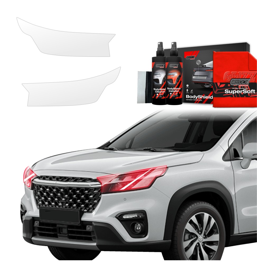2w1 Folia ochronna na lampy do Suzuki S-Cross (2021-2026)