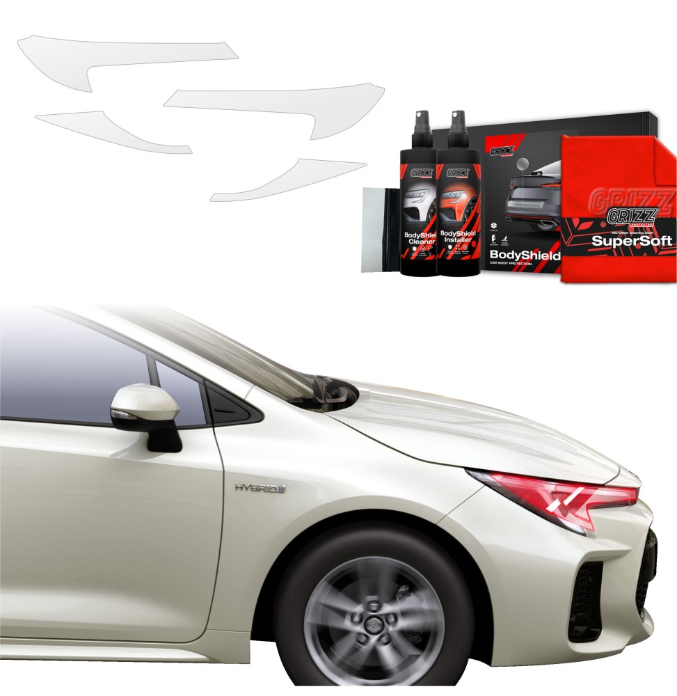 4w1 Folia ochronna na lampy do Suzuki Swace Facelift (2023-2026)