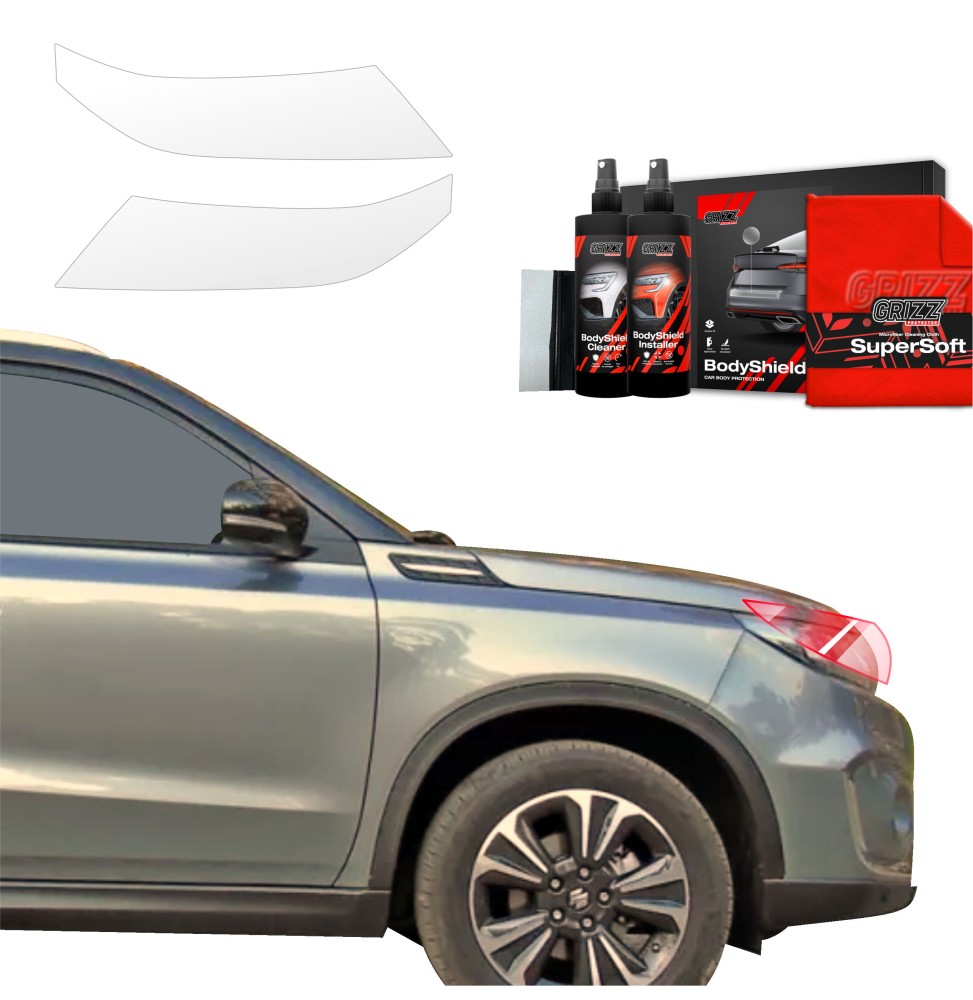 2w1 Folia ochronna na lampy do Suzuki Vitara Facelift (2024-2026)