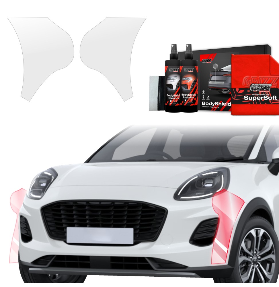 2w1 Folia ochronna na zderzak do Ford Puma Facelift (2024-2026)