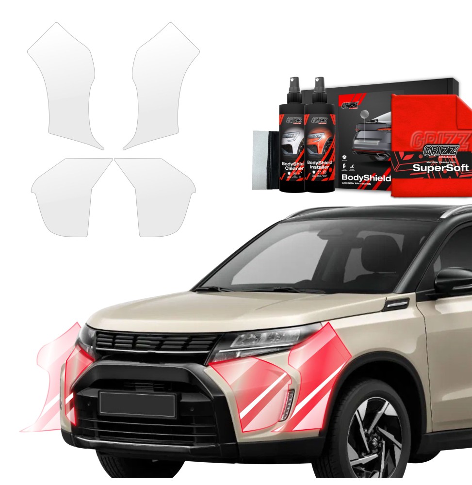 4w1 Folia ochronna na zderzak do Suzuki Vitara Facelift (2024-2026)