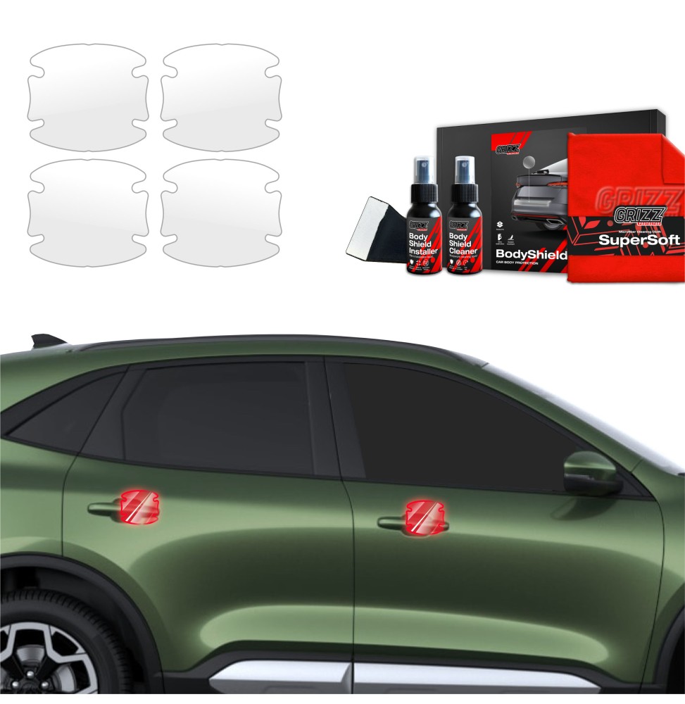 4w1 Folia ochronna pod klamki do Ford Kuga Titanium Facelift (2024-2026)